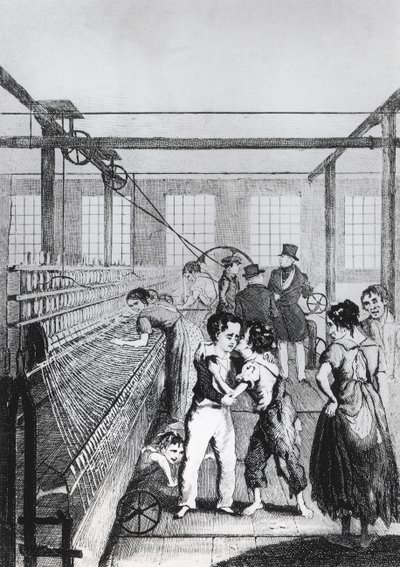 Factory Children, or Love conquered fear!, illustration from 